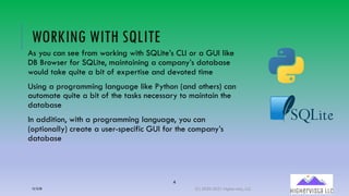 Sq lite module9 | PDF