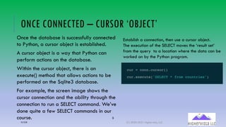 Sq lite module9 | PDF
