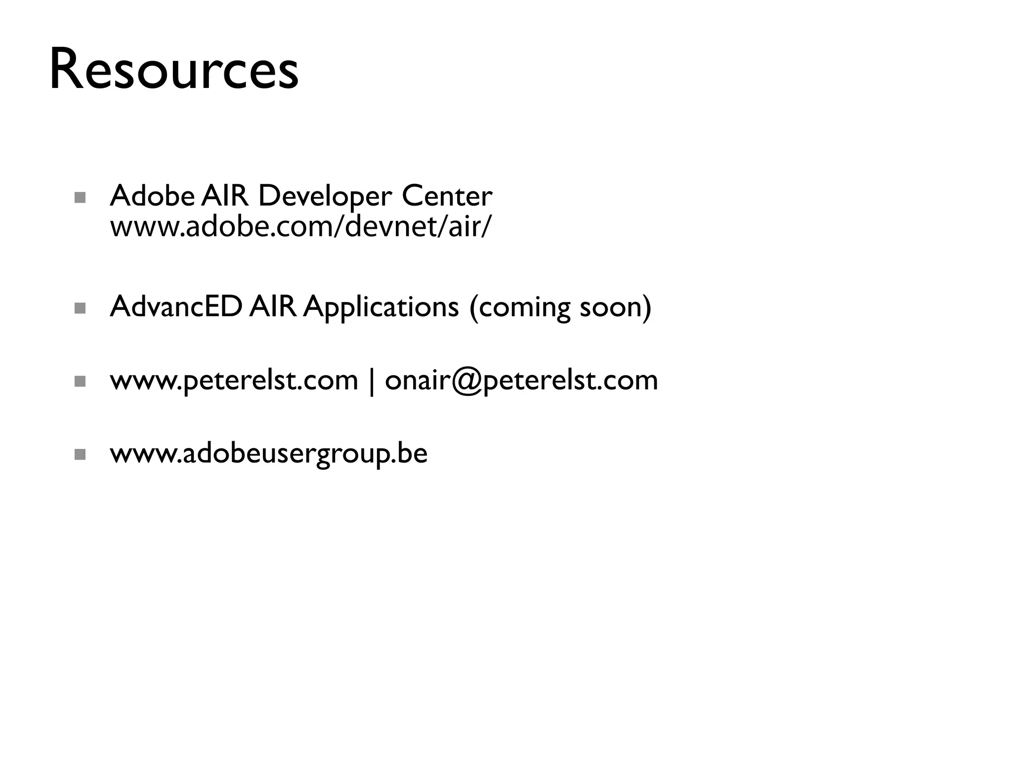 Introduction to SQLite in Adobe AIR