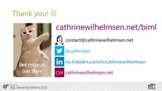 Thank you! 
@cathrinew
cathrinewilhelmsen.net
no.linkedin.com/in/cathrinewilhelmsen
contact@cathrinewilhelmsen.net
cathri...