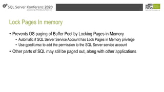 Investigate SQL Server Memory Like Sherlock Holmes | PPT