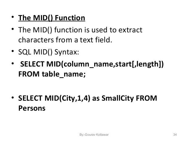 SQL || overview and detailed information about Sql