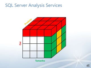 SQL Server Analysis Services
Tamanho
Cor
 