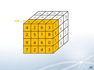 4 62 3
2 15 8
9 64 0
7 42 3
Calça = 66
 