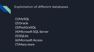 Sqlmap | PPTX