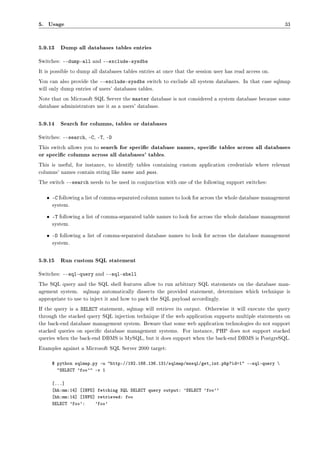 Sqlmap readme | PDF
