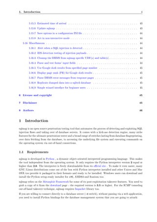 Sqlmap readme | PDF