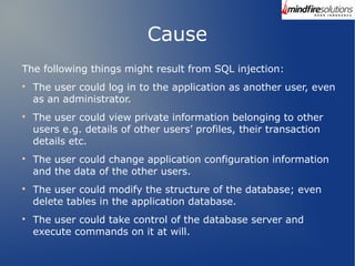 SQLMAP Tool Usage - A Heads Up | PPT