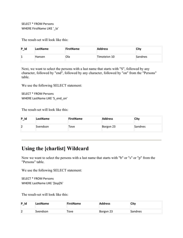 A must Sql notes for beginners | PDF
