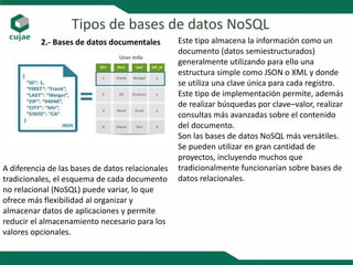 Sql o NoSql en Informática Médica | PPT