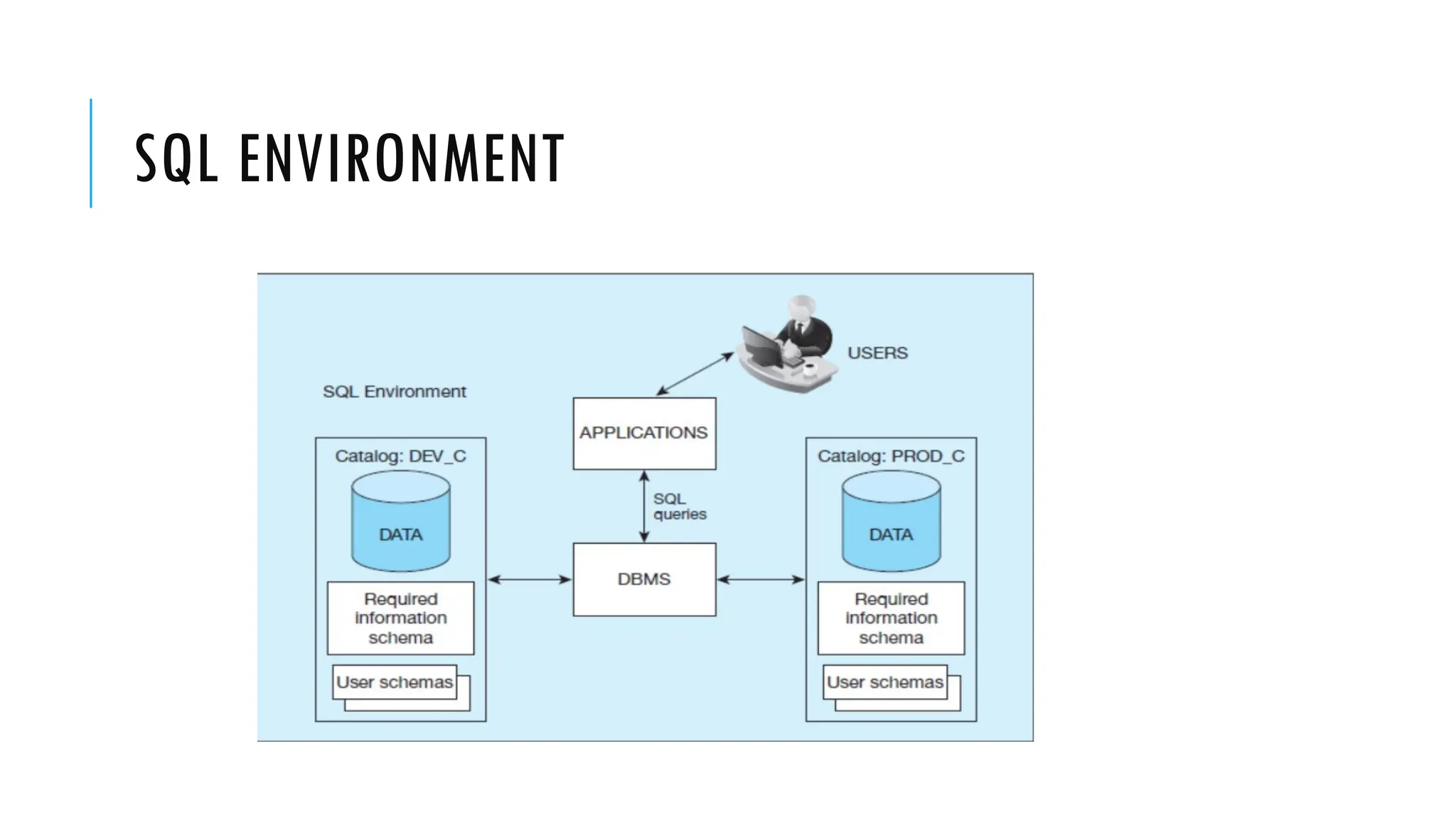 SQL ENVIRONMENT
 