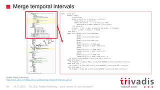 SQL Pattern Matching – should I start using it? | PDF