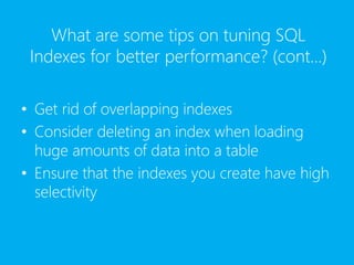 Sql performance tuning | PPT