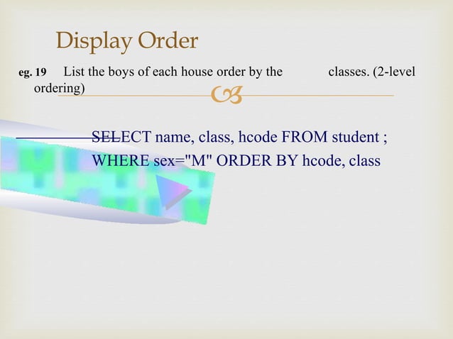 Sql queries presentation | PPTX | Databases | Computer Software and ...
