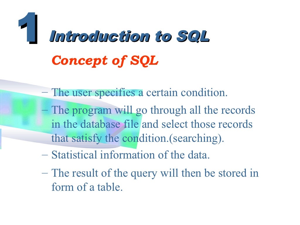 Sql ppt