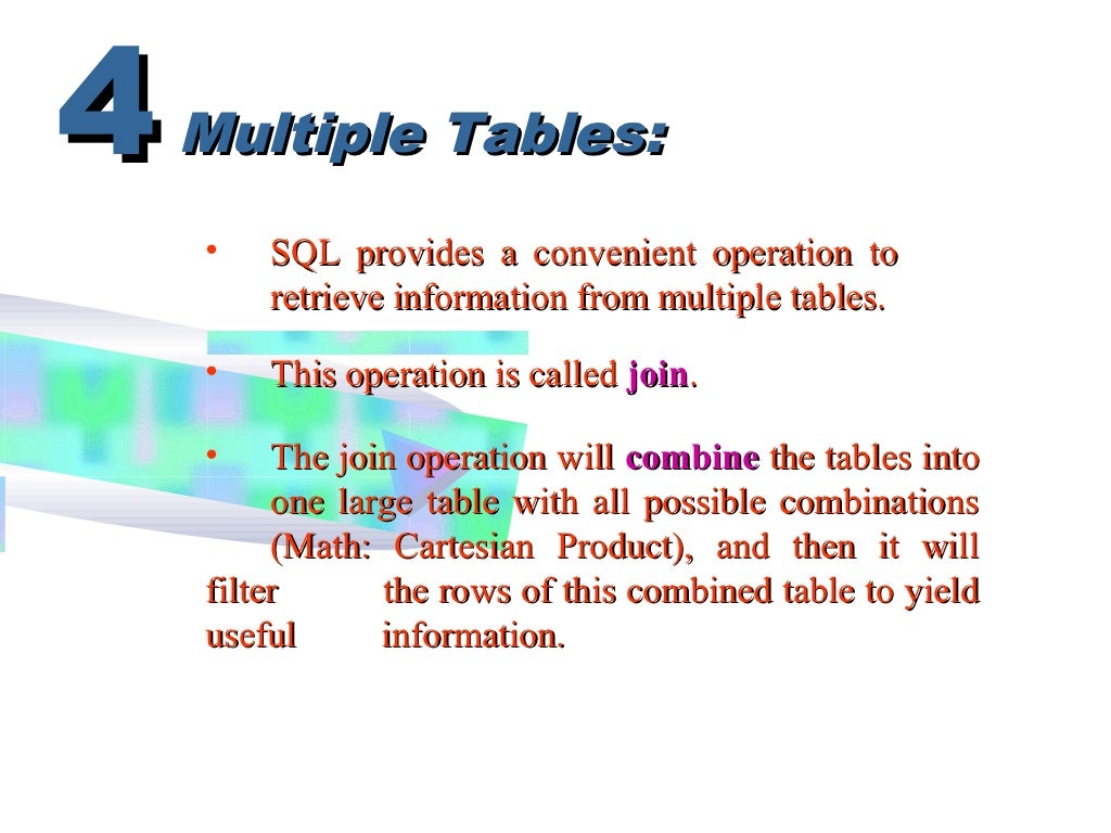 Sql ppt
