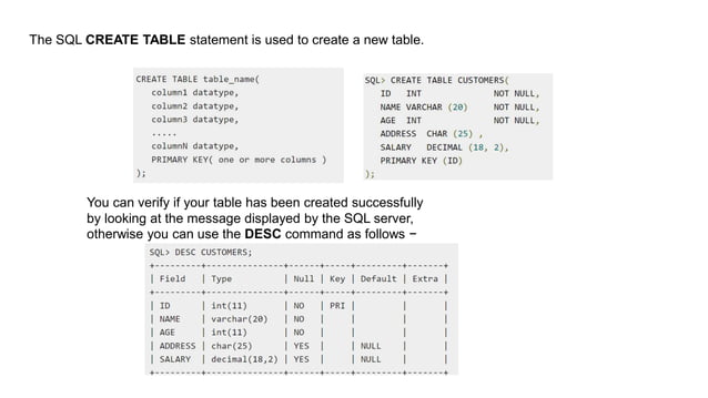 SQL PPT.pptx | Free Download