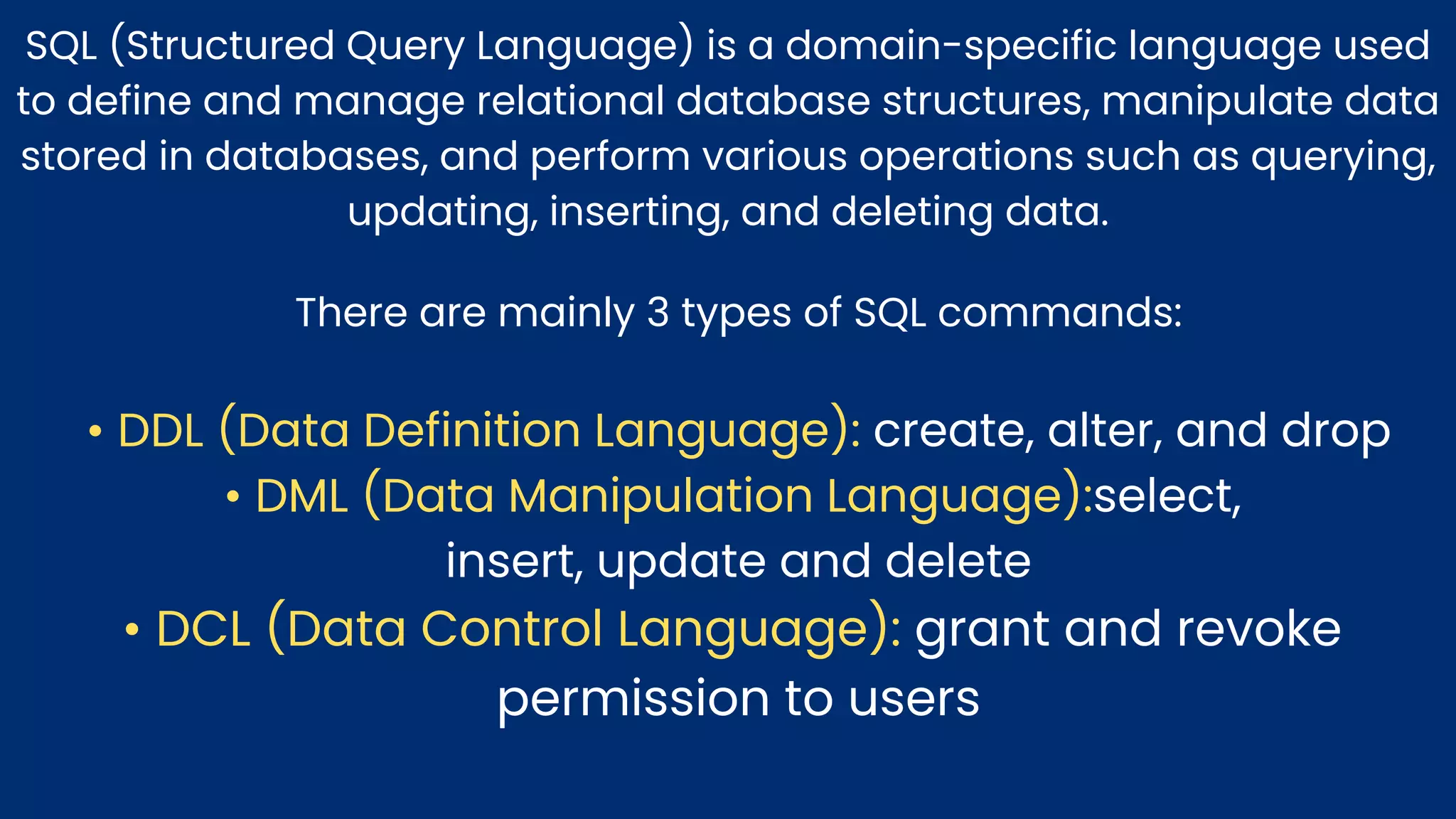 SQL PPT.pdf | Databases | Computer Software and Applications