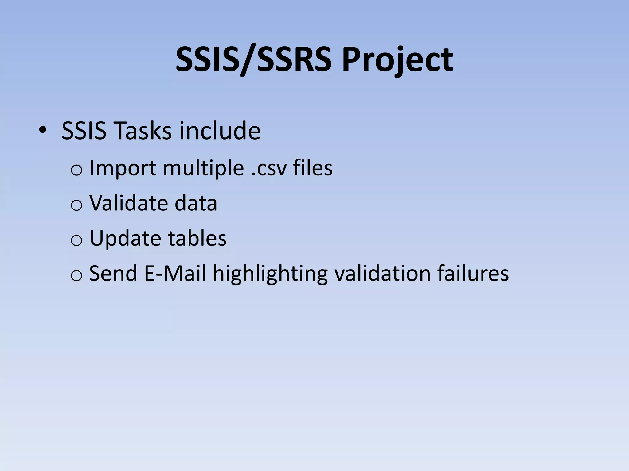 Update Tables – Data Flow (Header)		15