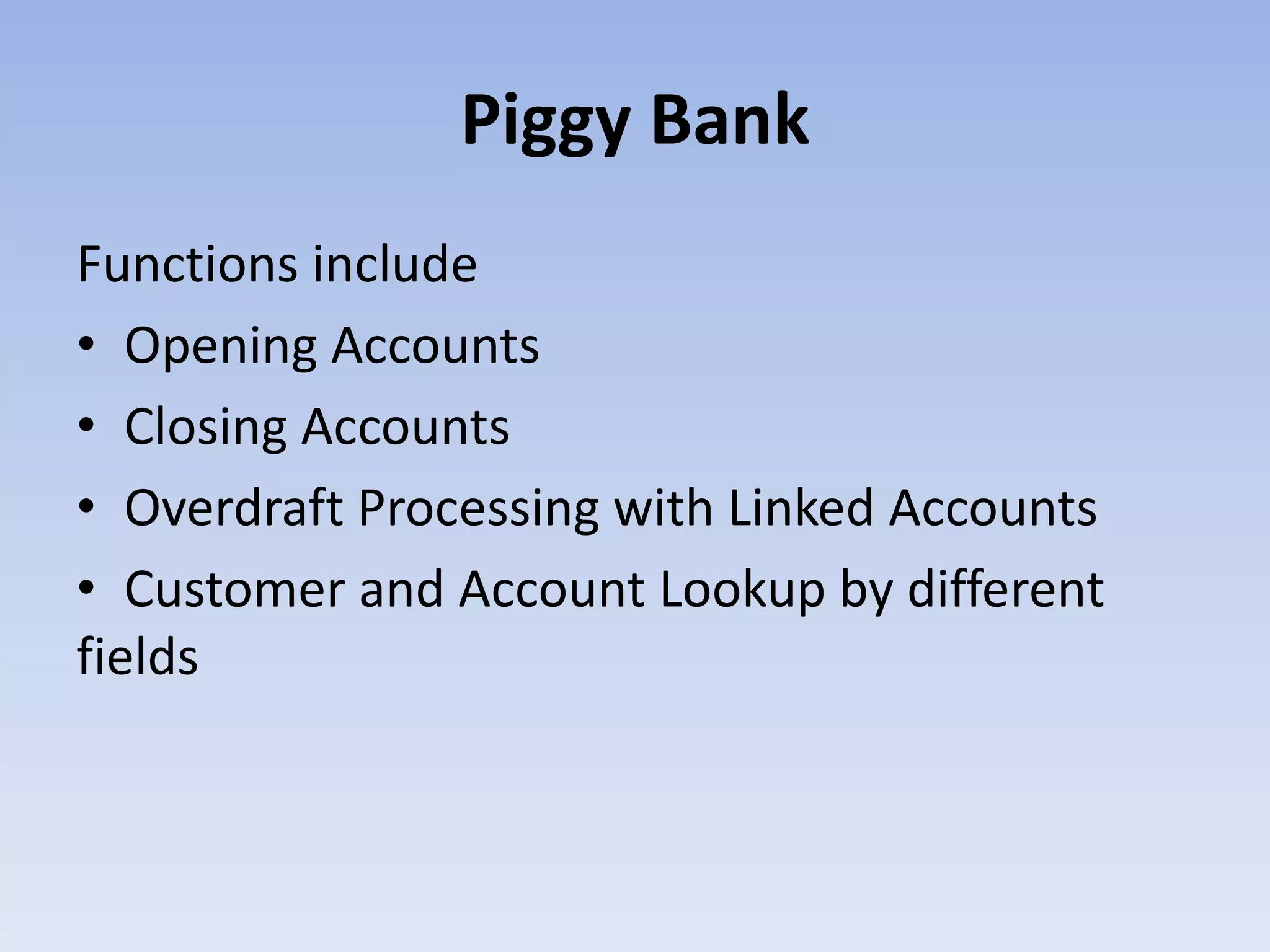 Add Account Stored Proc				  9