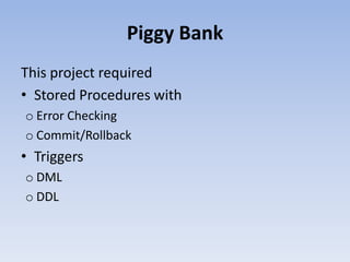 Project Description 7