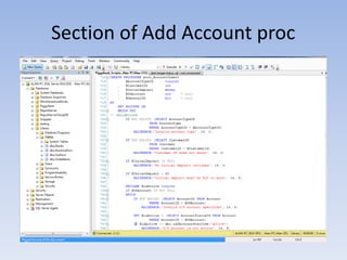 Transaction History Stored Proc 10