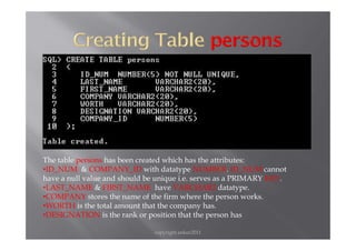 Sql project presentation | PDF