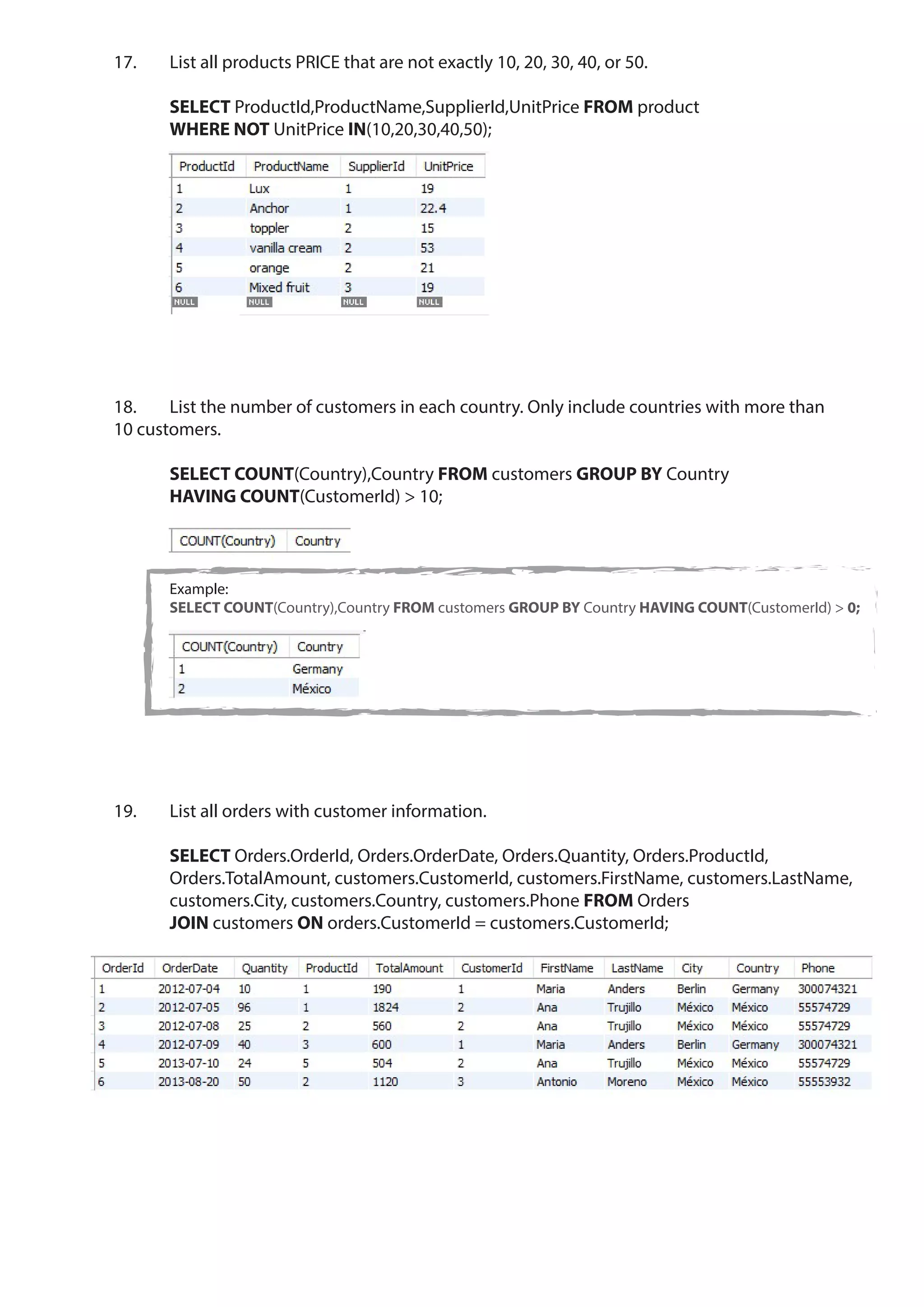 Sql query | PDF