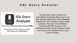 SQL Query Analyzer | PPT