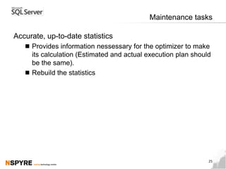 An execution plan, simply put, is the result of the query optimizer's attempt to calculate the most efficient way to imple­ment the request represented by the T-SQL query you sub­mitted.
