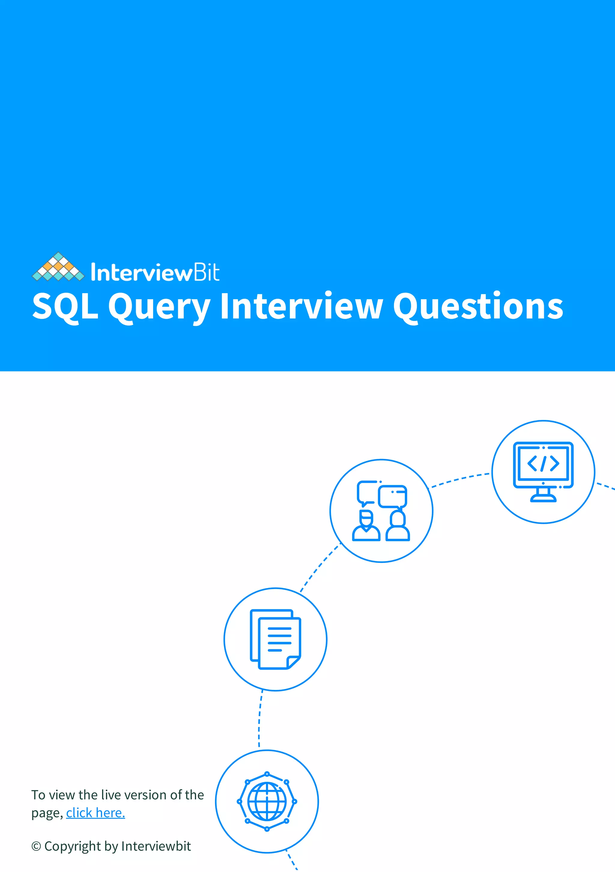 SQL Query Interview Questions | PDF