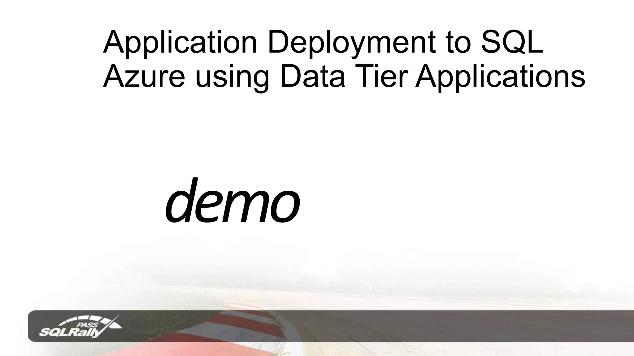 SQL Azure LimitationsConnection ConstraintsSQL Azure Database provides a large-scale multi-tenant database service on shared resources. In order to provide a good experience to all SQL Azure Database customers, your connection to the service may be closed due to the following conditions:Excessive resource usageConnections that have been idle for 30 minutes or longerFailover because of server failures