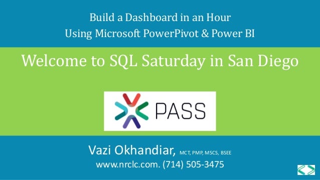 building a dashboard in