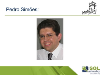 Pedro Simões:
 