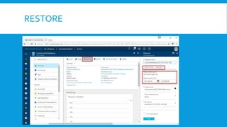 Intro to Azure SQL database | PPTX