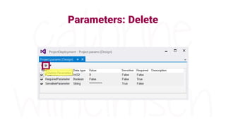 Add Parameters to Configurations
 