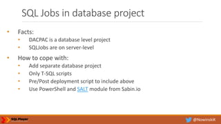 The databases in SSDT: A work with project and best practices | PDF