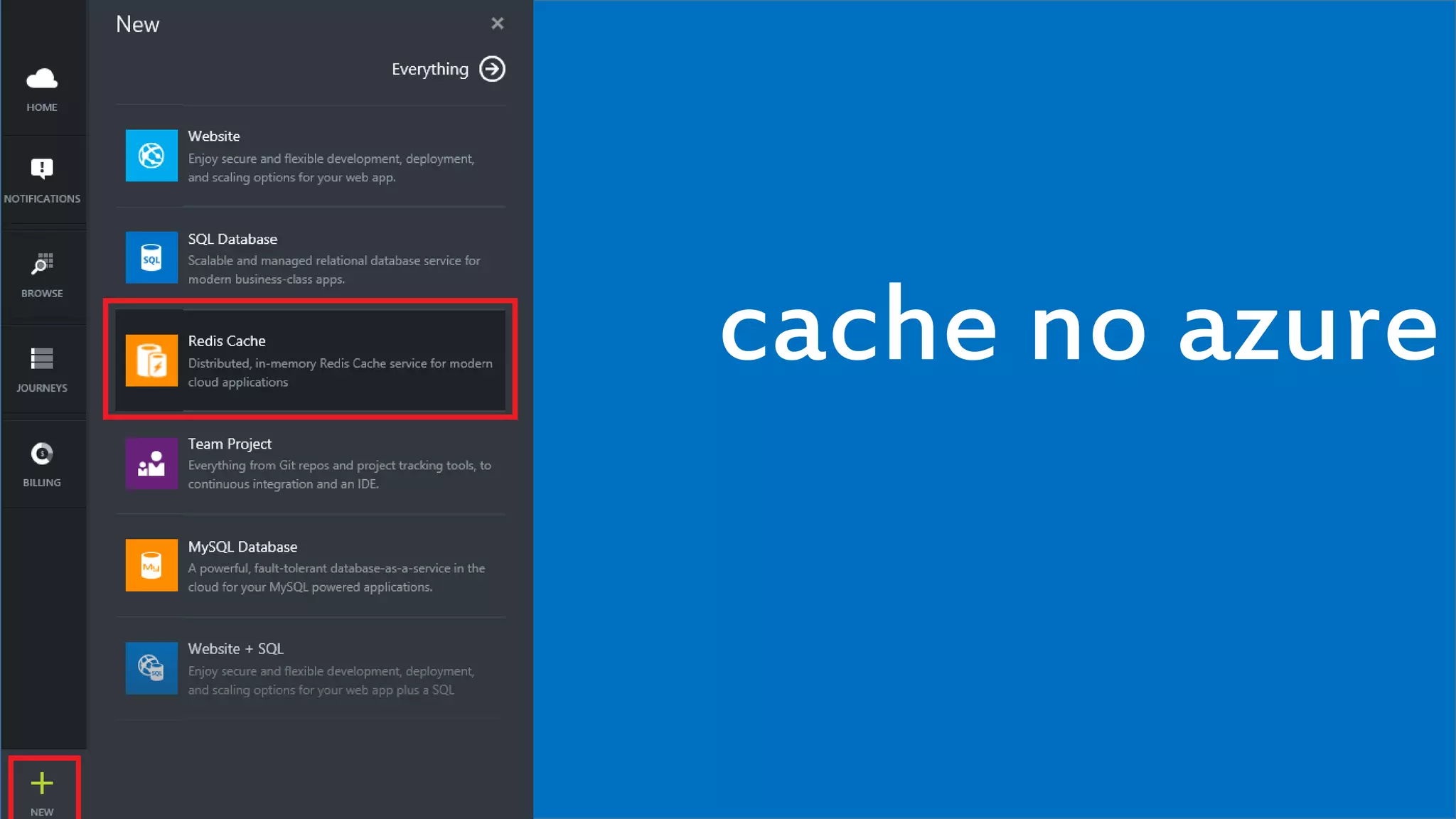 Visual Studio Summit 2013 
cache no azure 
 