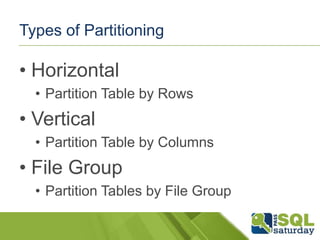 Partitioning Design | PPTX