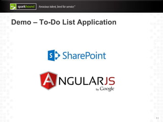 Demo – To-Do List Application
11
 