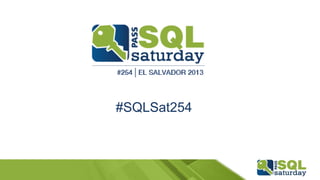 #SQLSat254
 