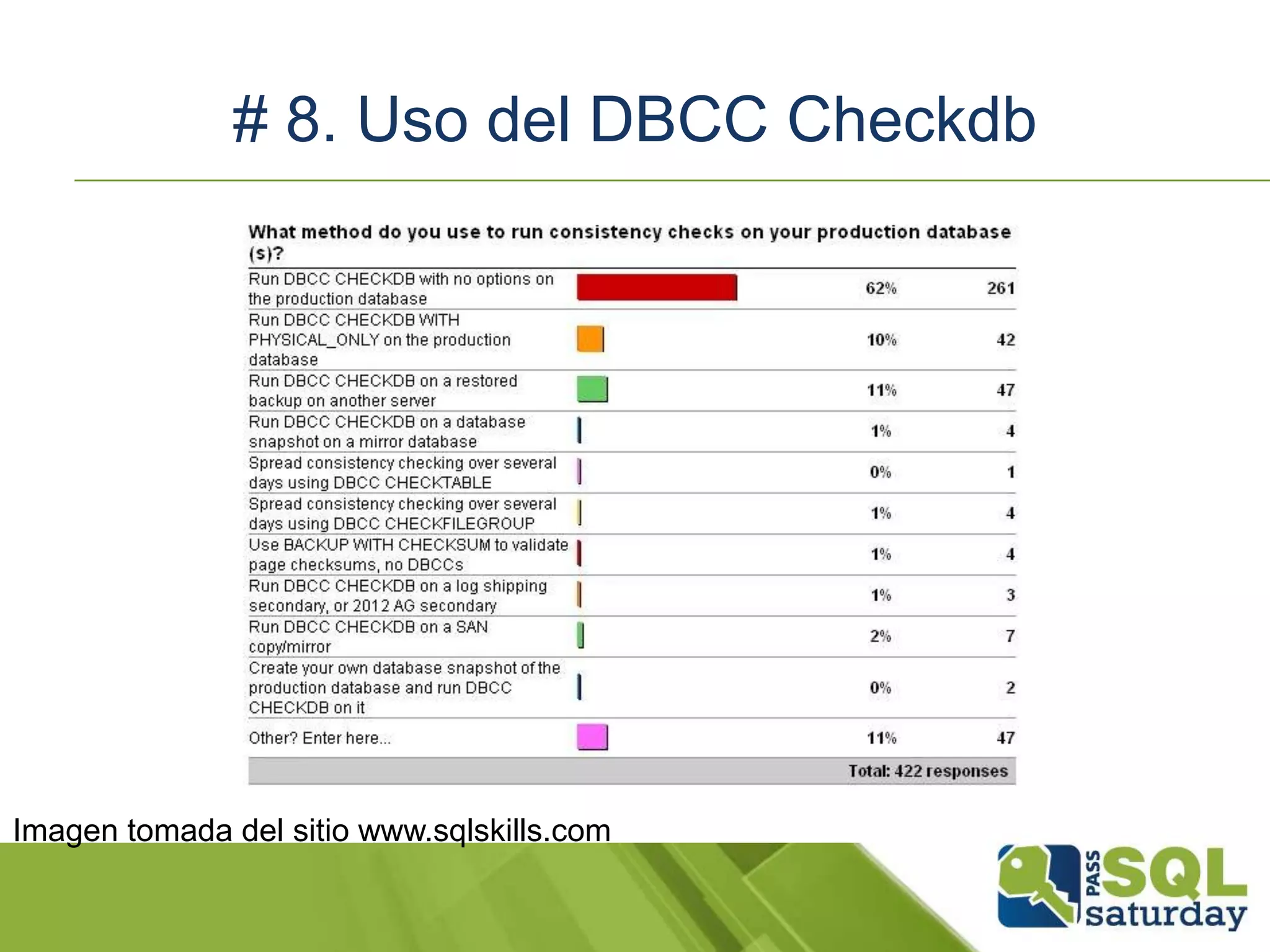# 8. Uso del DBCC Checkdb
Imagen tomada del sitio www.sqlskills.com
 