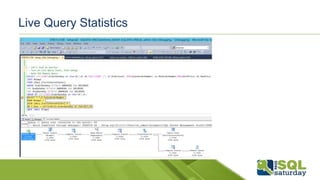 Live Query Statistics
 