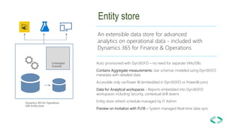 Dynamics 365 for Finance and Operations - Power BI | PPTX