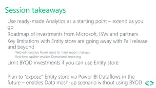Dynamics 365 for Finance and Operations - Power BI | PPTX