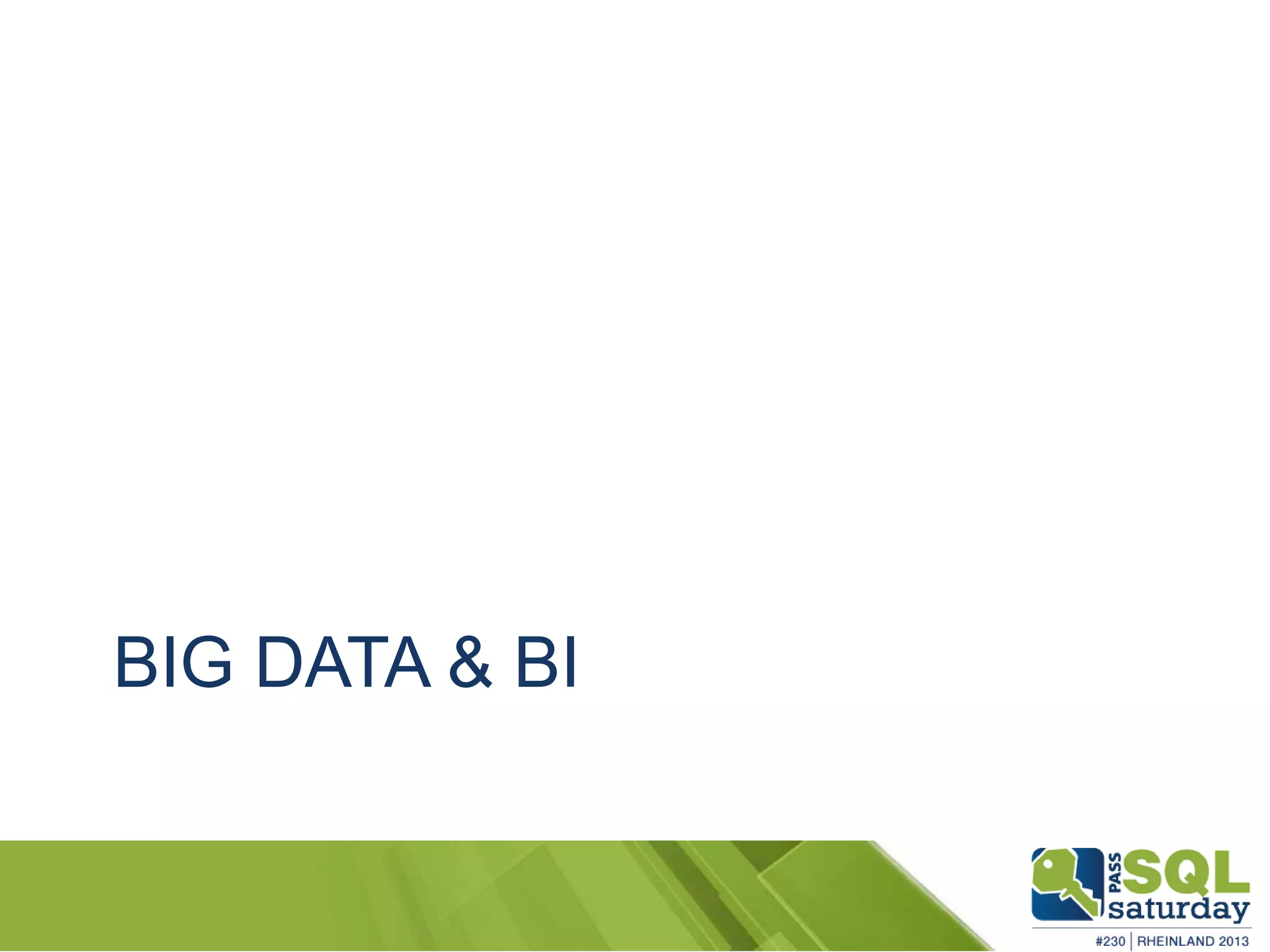 BIG DATA & BI 