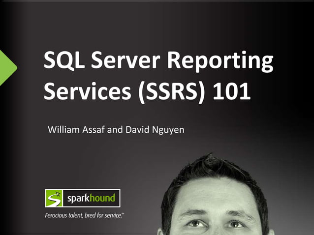 SQL Server Reporting Services (SSRS) 101 | PPTX