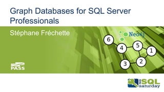 Graph Databases for SQL Server 
Professionals 
Stéphane Fréchette 
 
