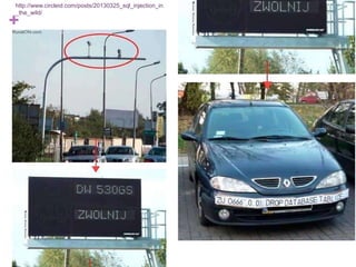 +
http://www.circleid.com/posts/20130325_sql_injection_in
_the_wild/
 