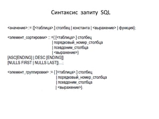Sql select 1 | PPT